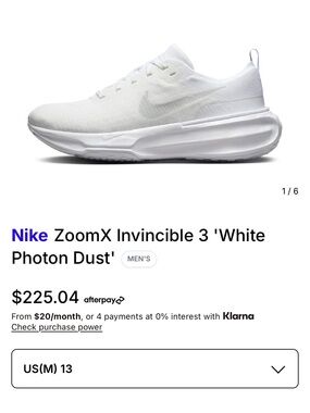 Nike ZoomX Invincible 3 - White